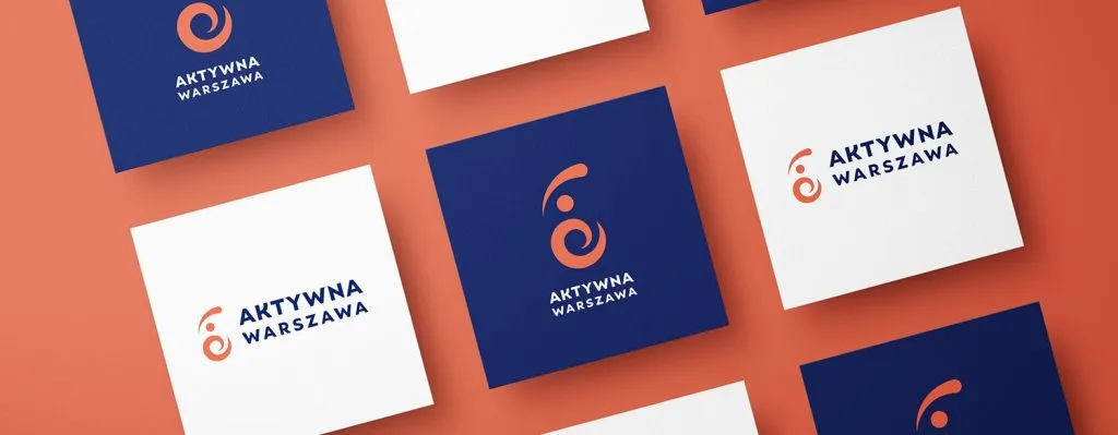 Aktywna Warszawa Projekt logo i identyfikacji wizualnej