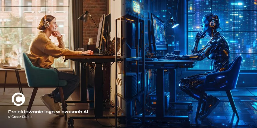 Projektowanie logo w czasach AI. Creoz Studio